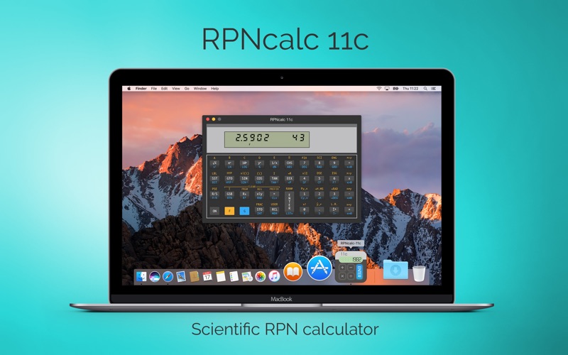 Screenshot #1 pour RPNcalc 11c
