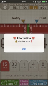 Mushroom Notificator screenshot #4 for iPhone