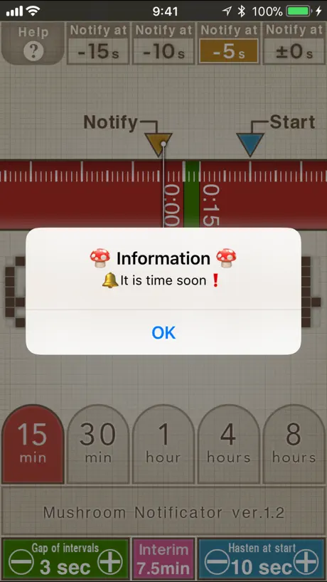 Mushroom Notificator