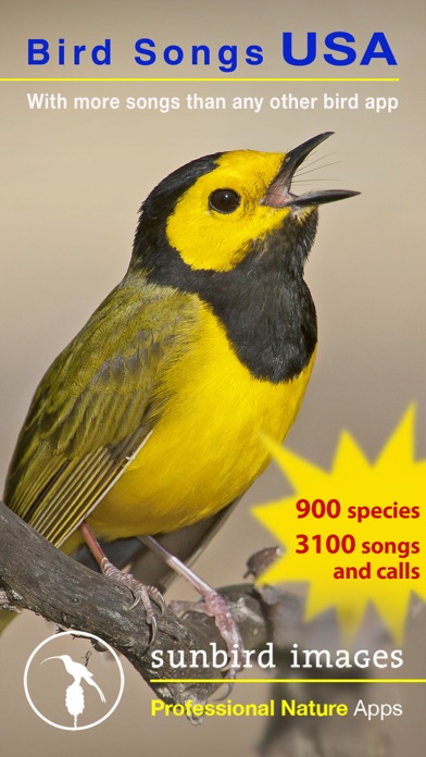 Screenshot #1 pour Bird Songs USA & Canada (3100)