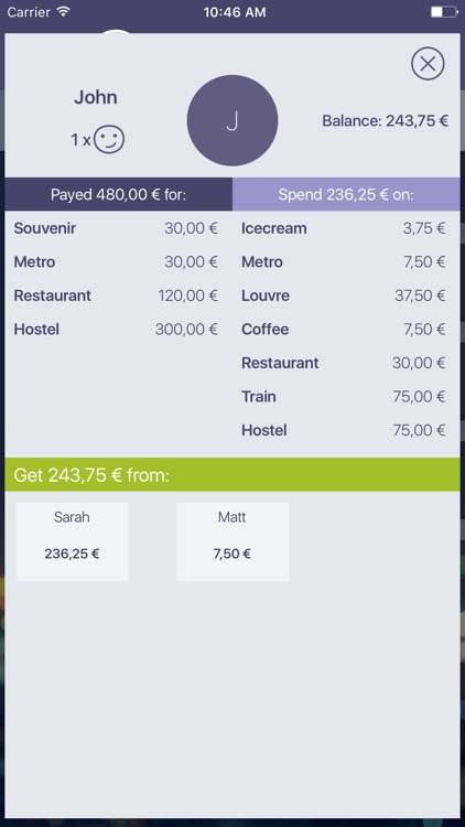 Split expenses, iou w/ friends screenshot-4