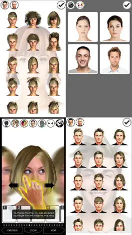 Game screenshot Hairstyle Magic Mirror Lite apk