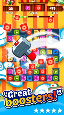 Game screenshot Caramel Gummy Candy Match 3 hack