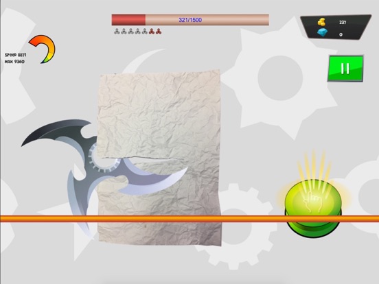 Screenshot #5 pour Spinner Clash - Cut the Paper