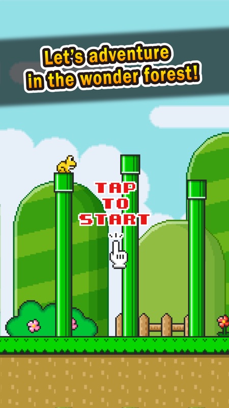 Jumping Frog - pipes adventure - screenshot 1