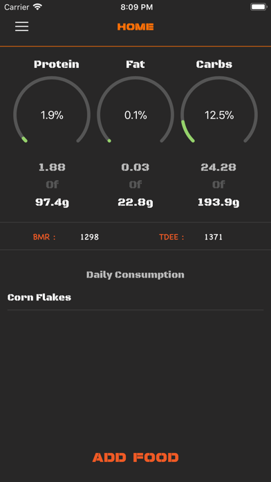 Black Ops MacroFlex Nutrition Screenshot 1 - AppWisp.com Black Ops MacroFlex Nutrition Screenshot 1 - AppWisp.com