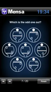 mensa brain test iphone capturas de pantalla 3