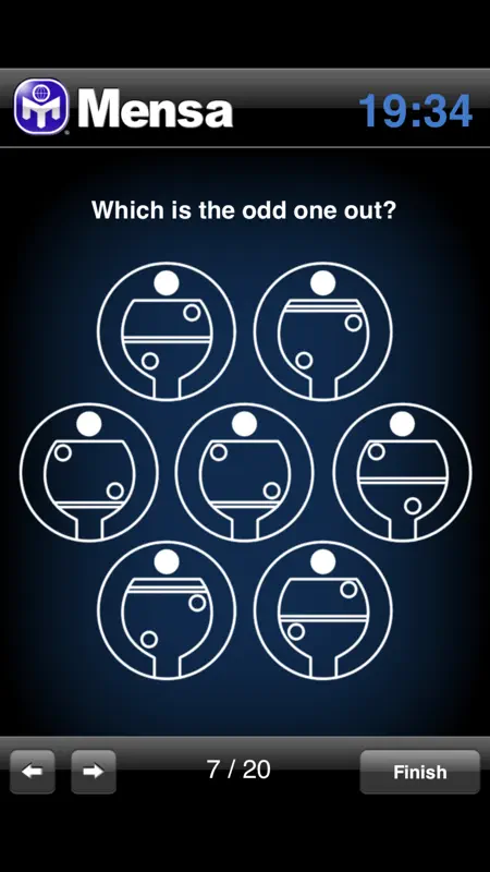 Mensa Brain Test screenshot 3 of 5