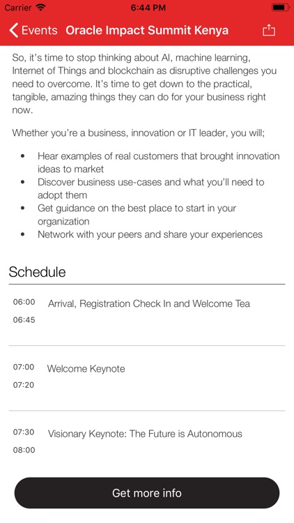 Oracle Impact Summit Kenya screenshot-4