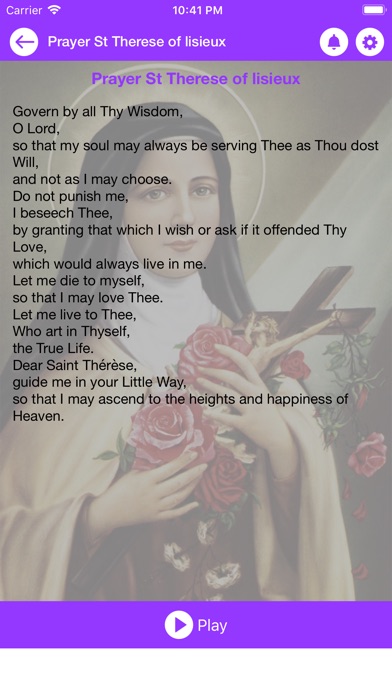 Prayer St Therese of Lisieux screenshot 3