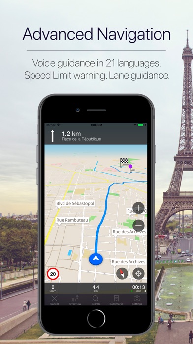 Paris Offline Navigation screenshot 4