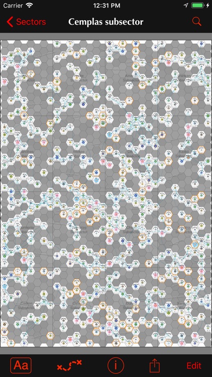 Sector - SciFi RPG map tool