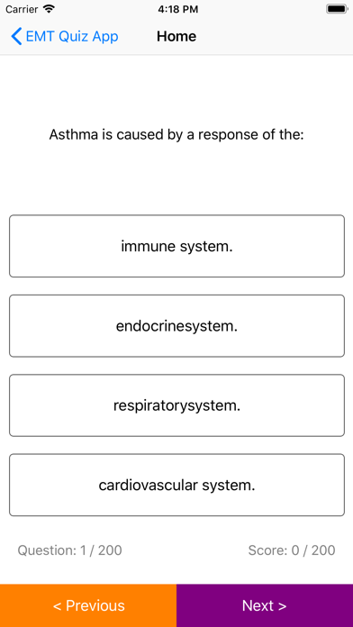 EMT Study Prep - Practice Quiz screenshot 3