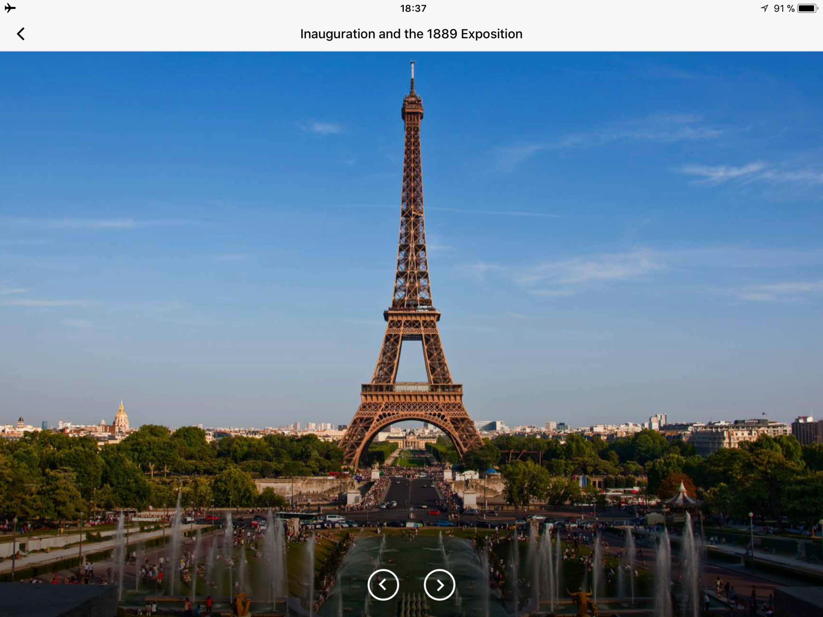 Eiffel Tower Visitor Guide screenshot 10