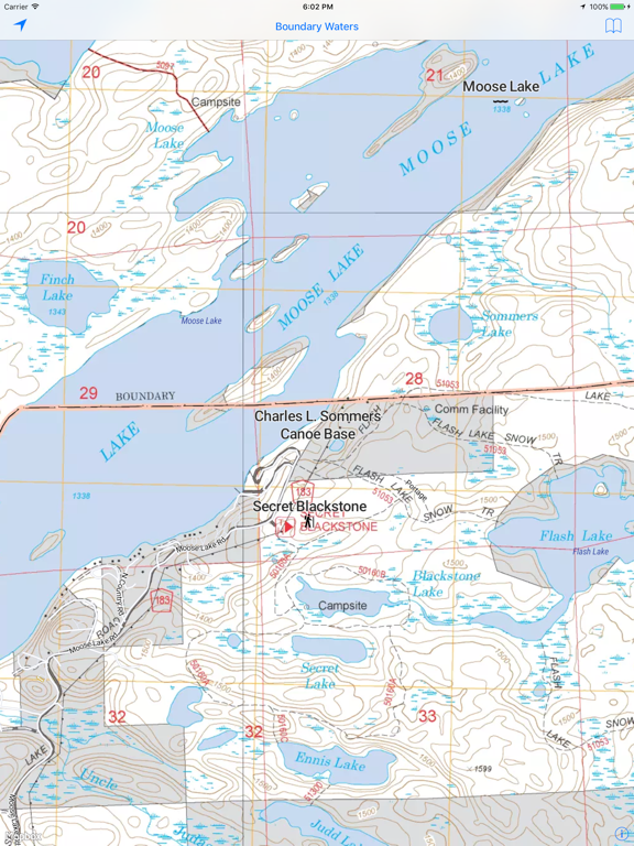 Screenshot #5 pour Boundary Waters Canoe Area Wilderness — eπ Maps