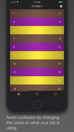 Phased: Circuit Colors iPhone image 2