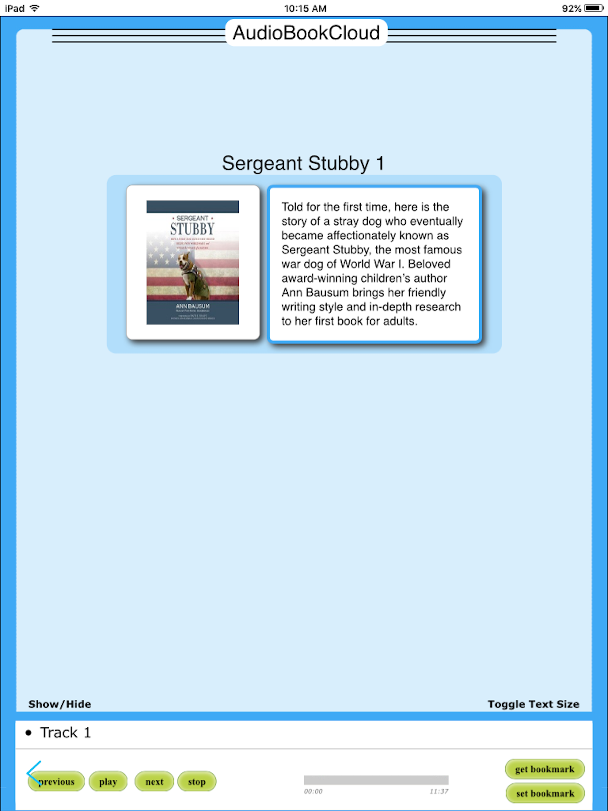 Audio Book Cloud screenshot 6