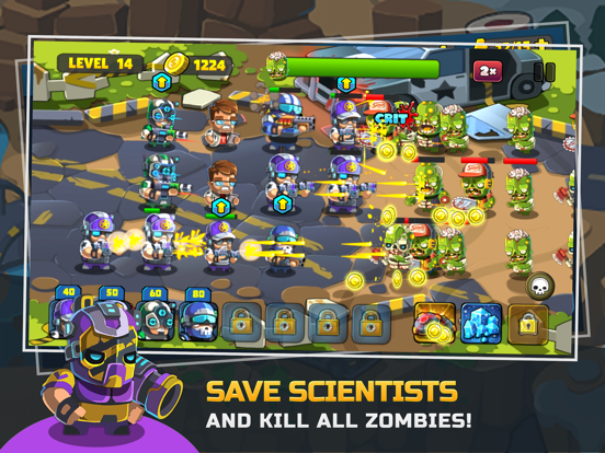 Zombie Apocalypse - Vaccine iPad screenshot 2 - Entertainment app