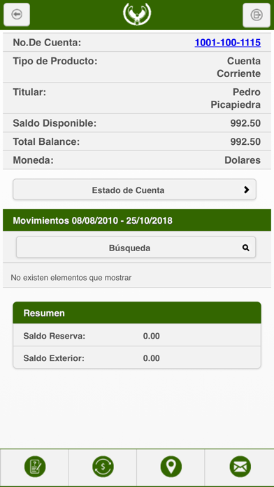 Banco del Litoral Screenshot