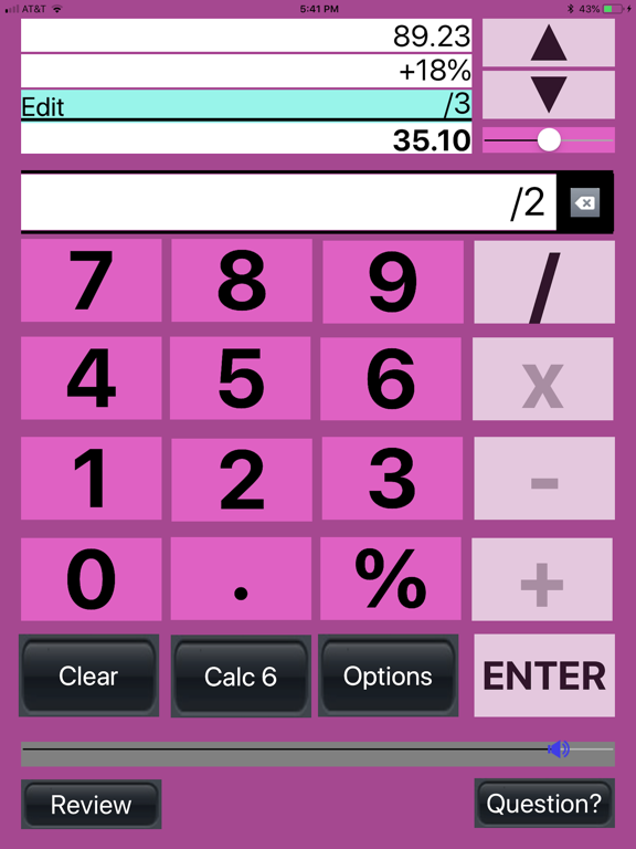 EZ Adder iPad screenshot 3 - Utilities app