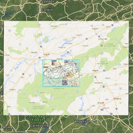 Zion National Park Tour Maps icon