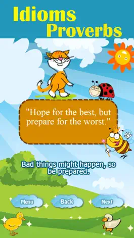 Game screenshot Daily English Idioms Proverbs apk