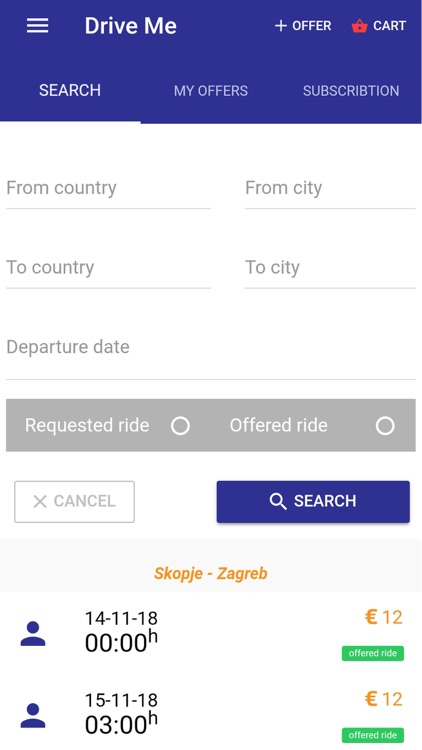 Drive Me - Share ride