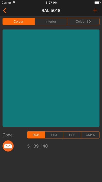 RAL Colours. Color palette screenshot-3