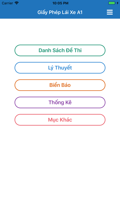 Screenshot #1 pour Thi Bằng Lái xe
