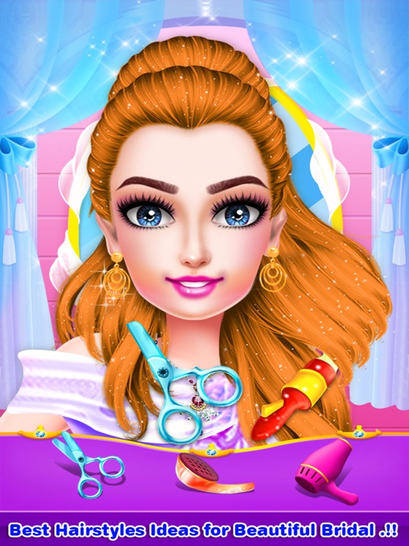 Wedding Brides Braided Fashion iPad screenshot