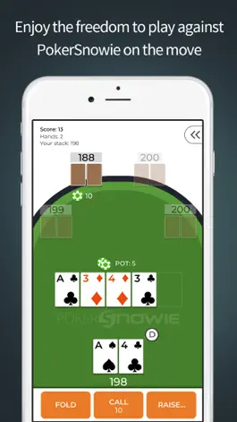 Game screenshot PokerSnowie apk