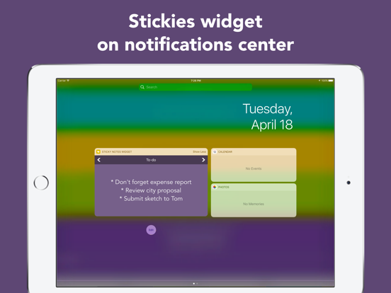 Sticky Notes HD iPad app afbeelding 4