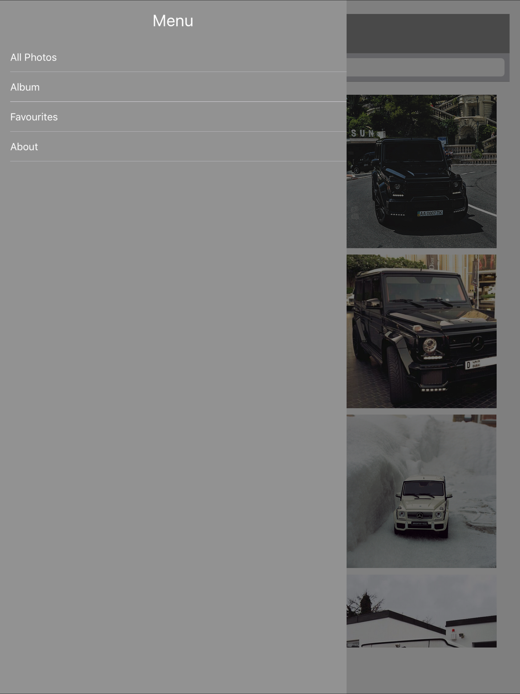 HD Car Wallpapers - Mercedes G Series Edition
