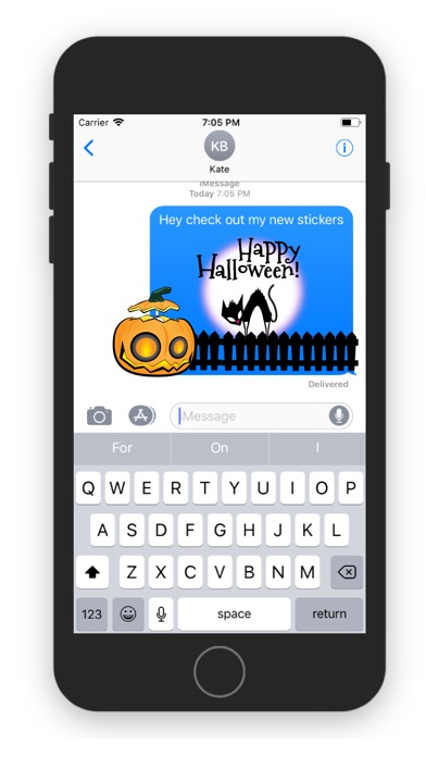 Halloween Stickers - 2017 screenshot 2