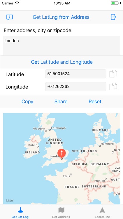 Geocode Address screenshot-0