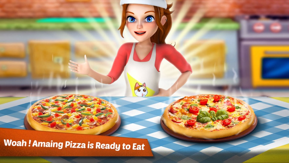 #5. Pizza Maker 3d : Cooking Game (iOS) 由: The Game Storm Studios