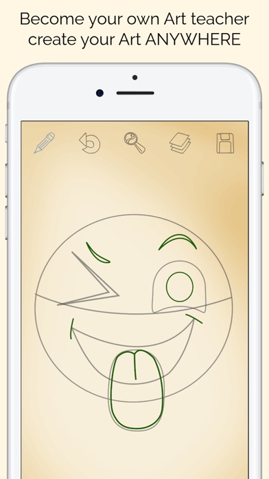 Screenshot #3 pour How To Draw Emojis & Emoticons