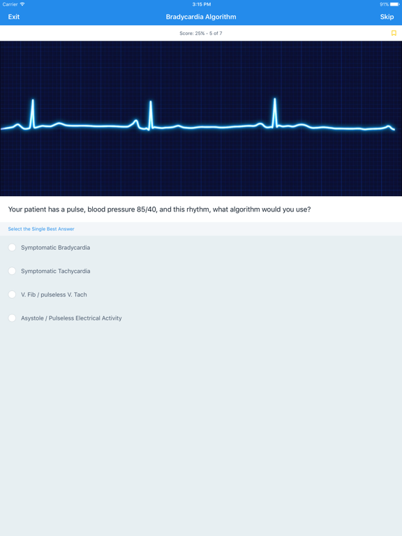 Screenshot #4 pour ACLS Exam Review - Test Prep for Mastery