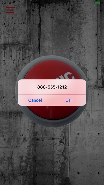 PNC! A simple panicbutton screenshot-4