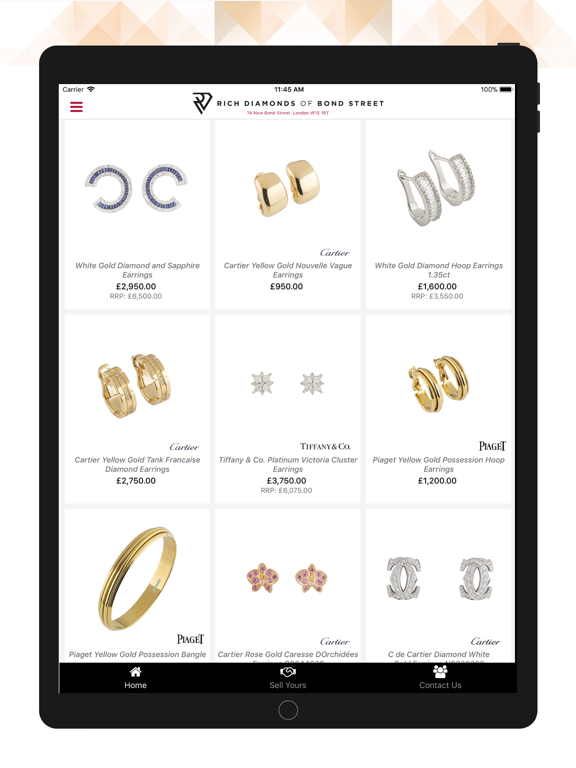Rich Diamonds iPad screenshot 3 - Lifestyle app