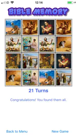 Game screenshot Bible Card Memory apk