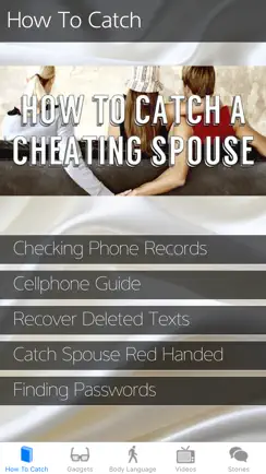 How To Catch a Cheating Spouse: Spy Tool Kit 2017 iPhone image 1