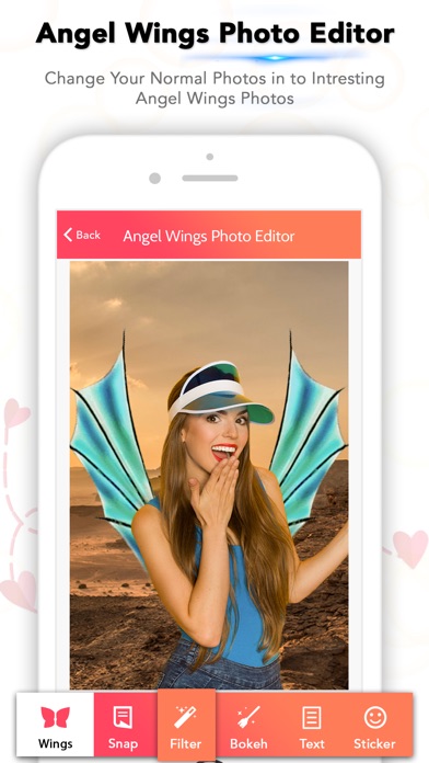 Angel Wings Photo Editor screenshot 2