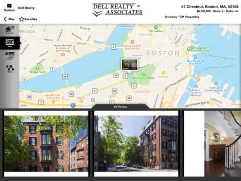 DELL REALTY for iPad - náhled