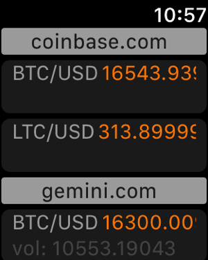 ‎BTC bitcoin price alerts Screenshot