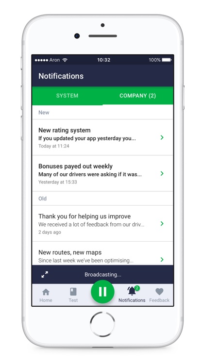 Aron - Every mile counts