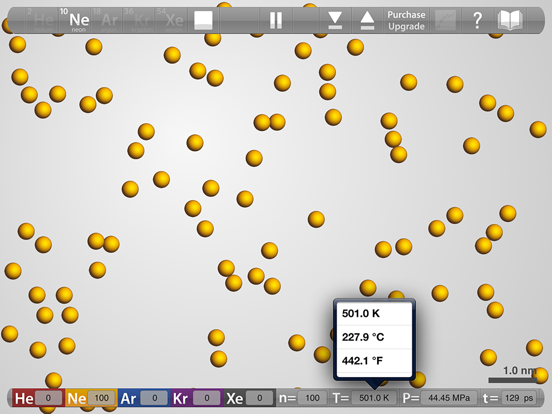 Atoms In Motion, Student Ed. iPad screenshot 2 - Education app