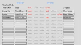 time for meds iphone screenshot 1