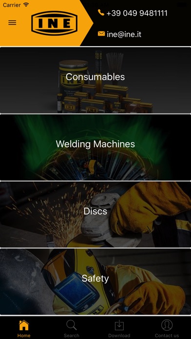 INE SpA - Welding Products screenshot 2