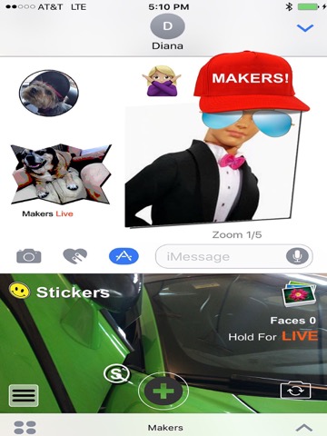 Makers Live Stickers GIFs & Moreのおすすめ画像2
